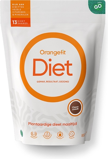 ORANGEFIT GREEN DIET CHOCO 850GR